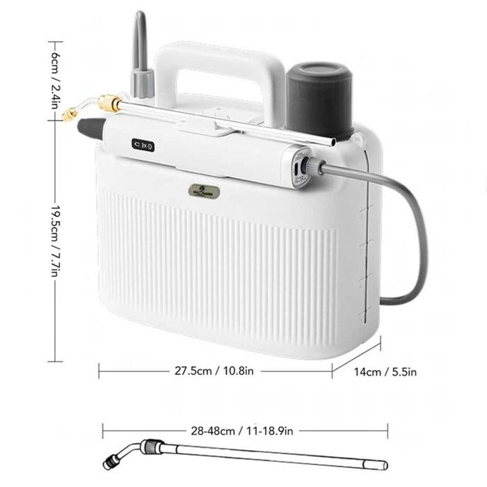 Електрическа градинска пръскачка 5L с батерия 2200 mAh