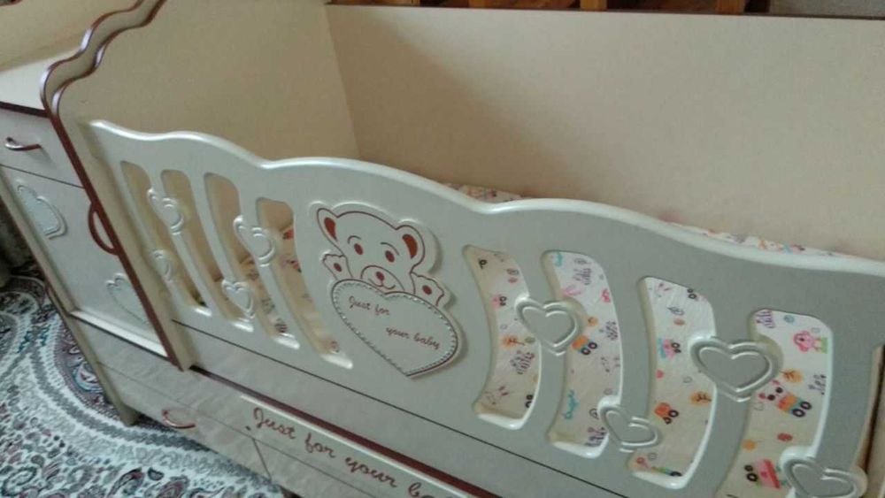 Детский кровать 3в1