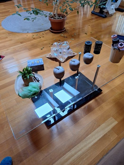 Masuta de cafea din sticla