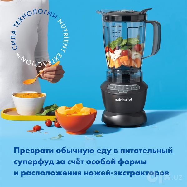 Стационарный блендер Nutribullet Blender NBF 400DG (Цвет: Темно-серый