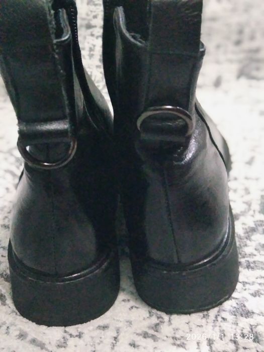 Ботинки 39 жен кожа