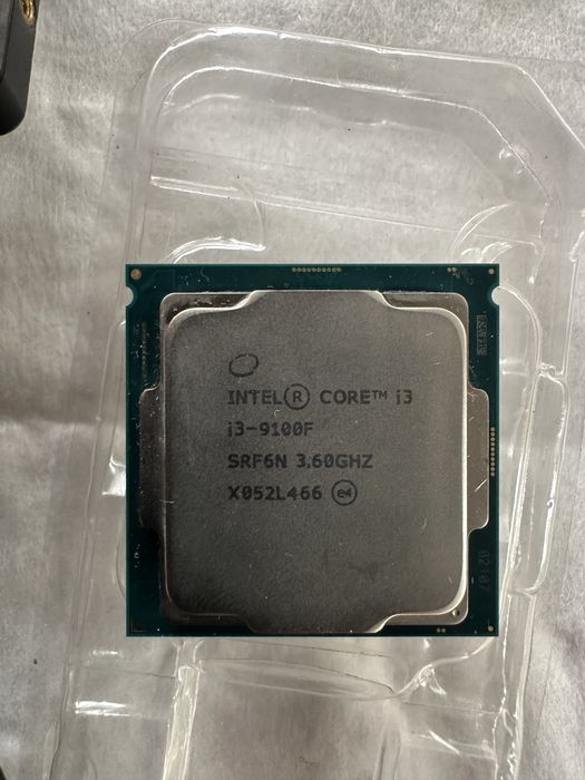 Intel core i3 9100f + ssd 128 gb