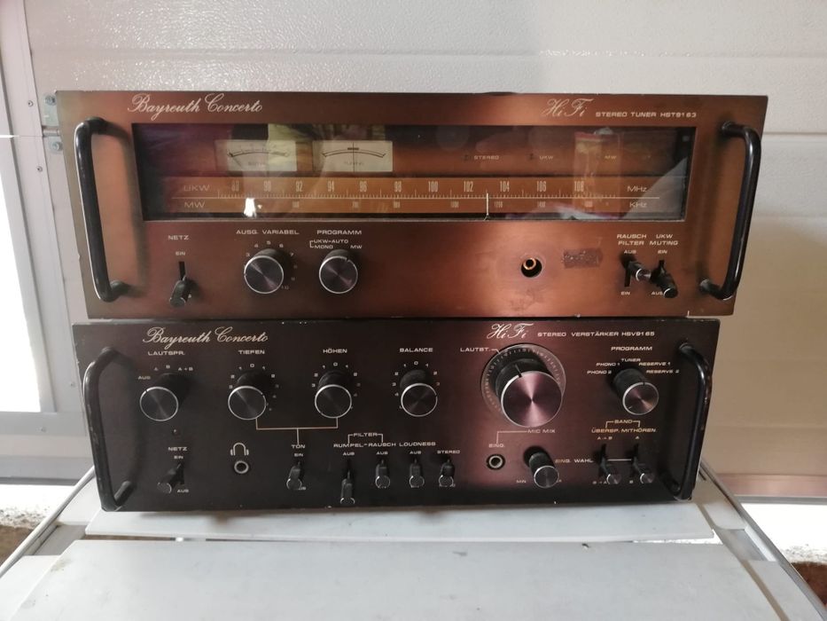 Amplificator si Tunner Bayreuth Concerto  HSV 9165