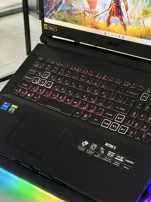 Acer NITRO 5 | 17,3 дюйма | RTX 3070
