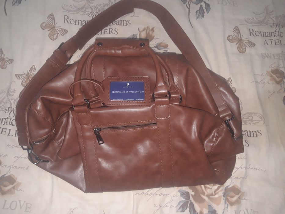 Кожени чанти LOGAN&BARNES комплект 130 лева