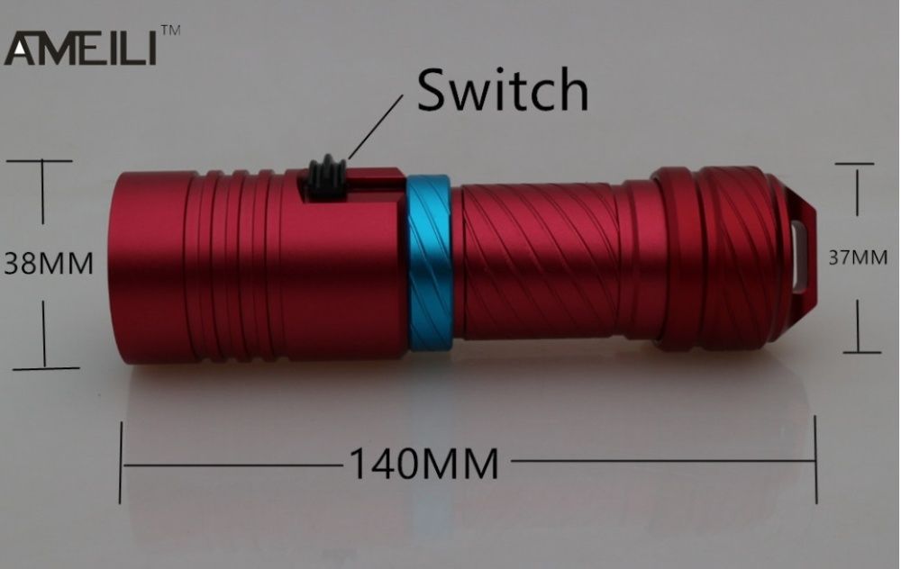 Фонарик для дайвинга ( подводный )