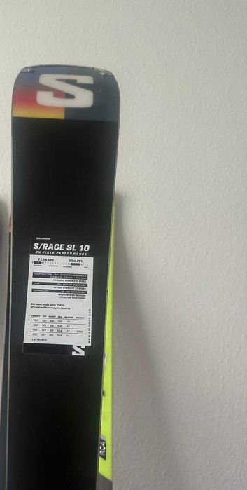 Нови Ски с Автомати Salomon Ski Set E S/Race Sl 10 155 см