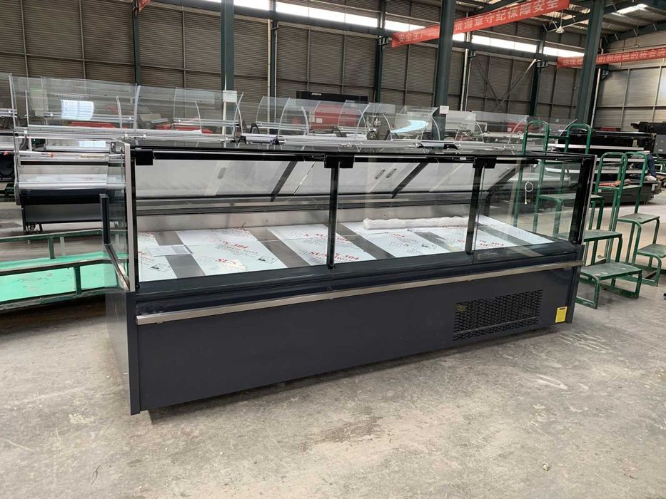 Vitrina orizontala asistata PHEA 258 cm / NOU - Profesional / STOC