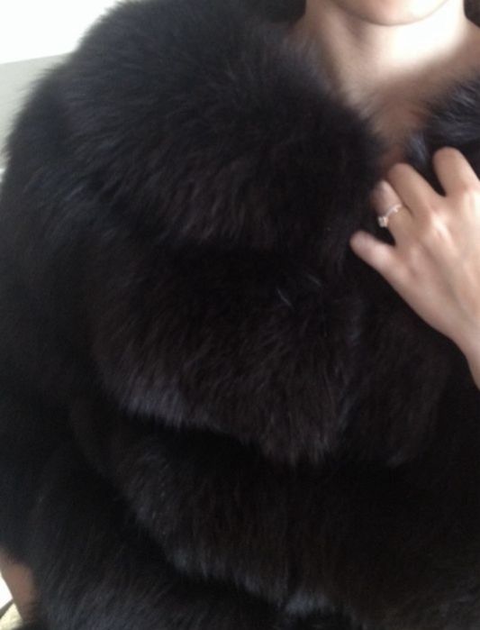 Срочно шубу натуральный песец