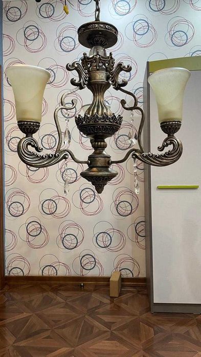 Люстры из латуни + бра