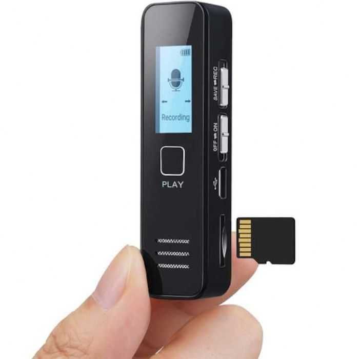 Reportofon digital cu autonomie 17 ore, MP3 Player,nou