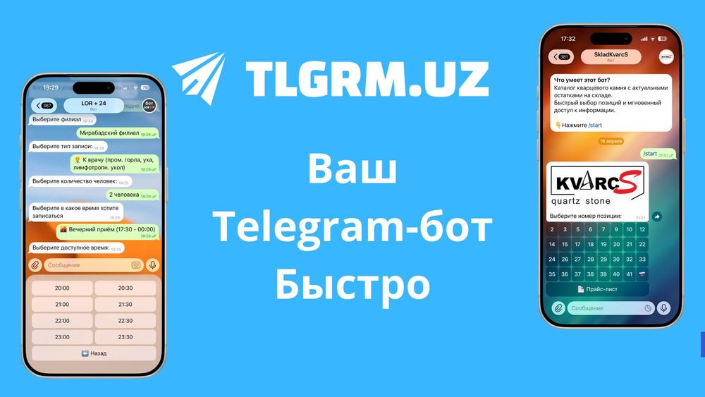 Телеграм боты Telegram Bot Быстро