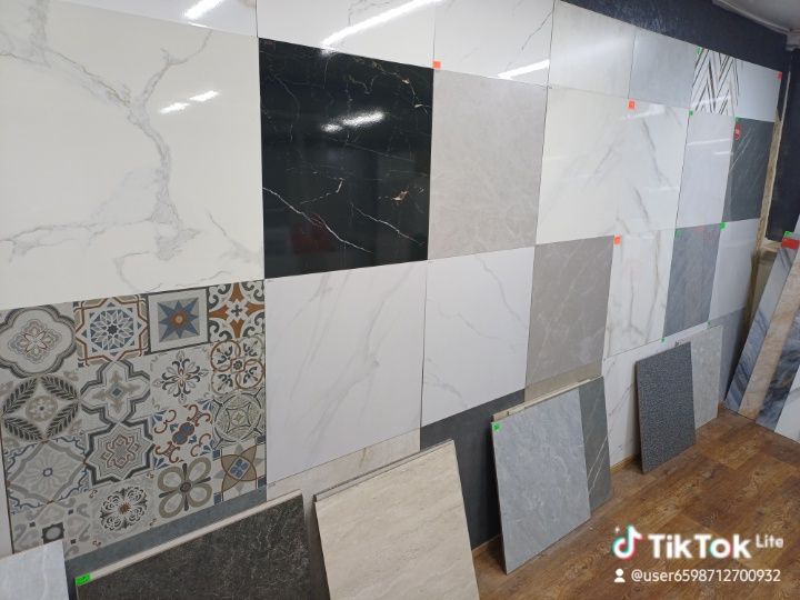 Кафель, Керамаганит, Ламинат