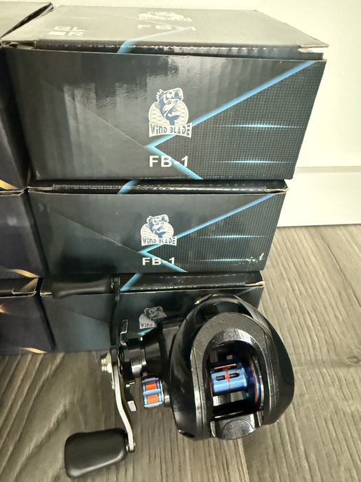 Vand Mulineta Bait Casting Wind Blade FB-1