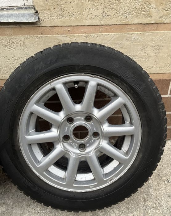 Ауди с4 ромашка диски резинамен