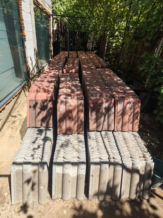 Tigla beton ELPRECO Gri / Rosie