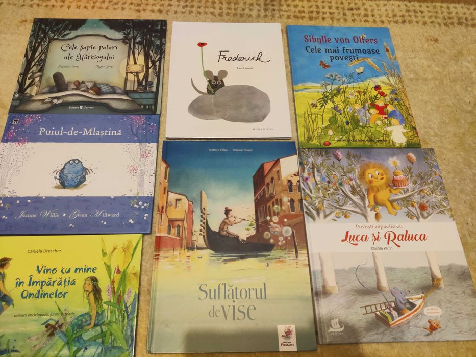 Carti pentru copii– stare foarte buna/ ca noi