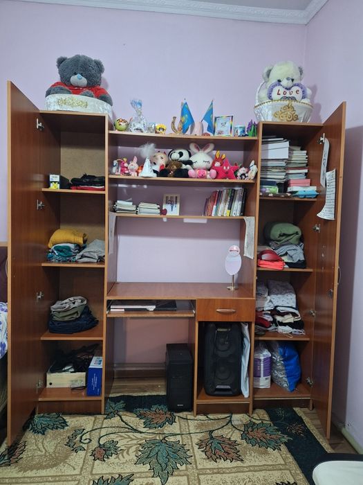 Стол для детей со шкафом