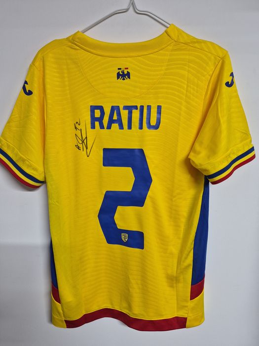Andrei Ratiu Romania tricou cu autograf