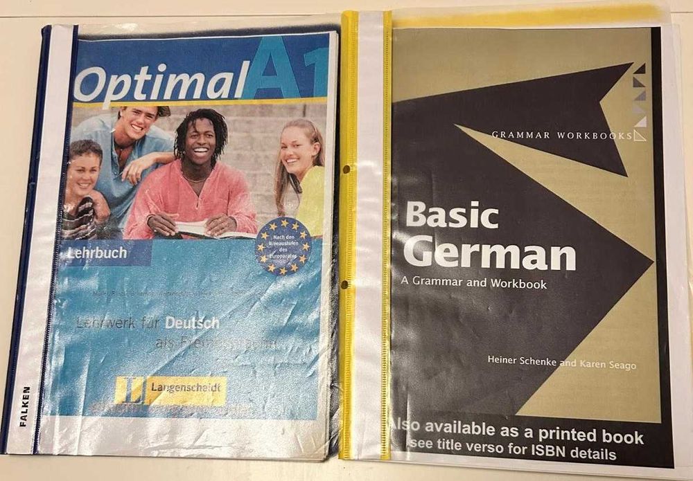 Optimal Lehrbuch A1-B1 + Bonus Grammar book