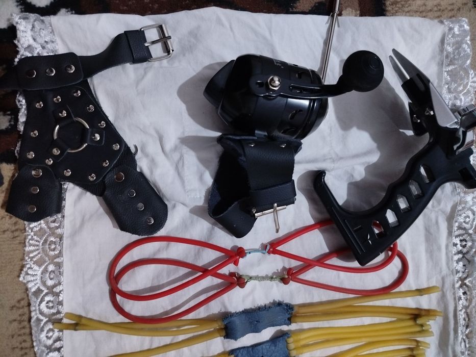 Профессиональная охотничья рогатка – комплект для рыбалки и стрельбы п