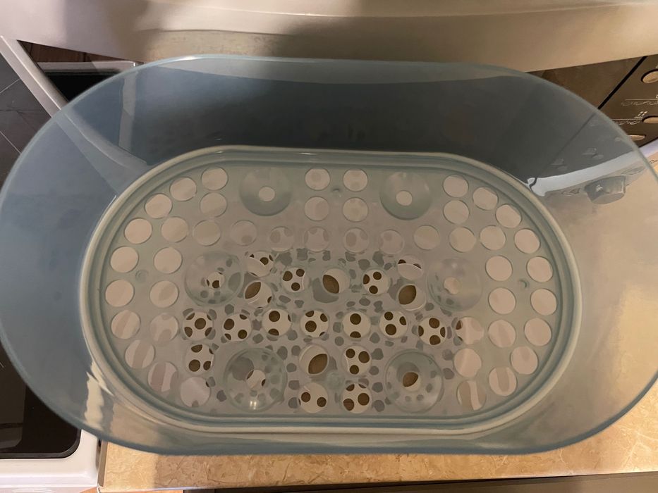 Електрически парен стерилизатор Cangaroo - 3 в 1, сив