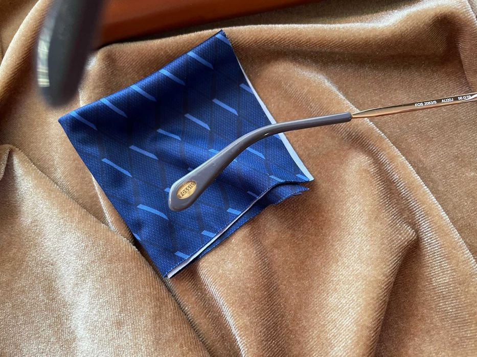 Fossil Слънчеви очила, кръгли, огледални, 56-19-140