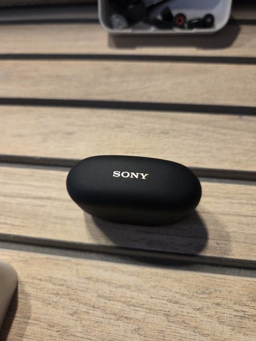 Casti Audio In-Ear Sony WF-1000XM5B True Wireless Bluetooth Noise cancelling Microfon Autonomie de pana la 24 ore  Incarcare rapida IPX4 Negru