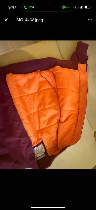 Alpha Industries VF 59 Maroon Яке