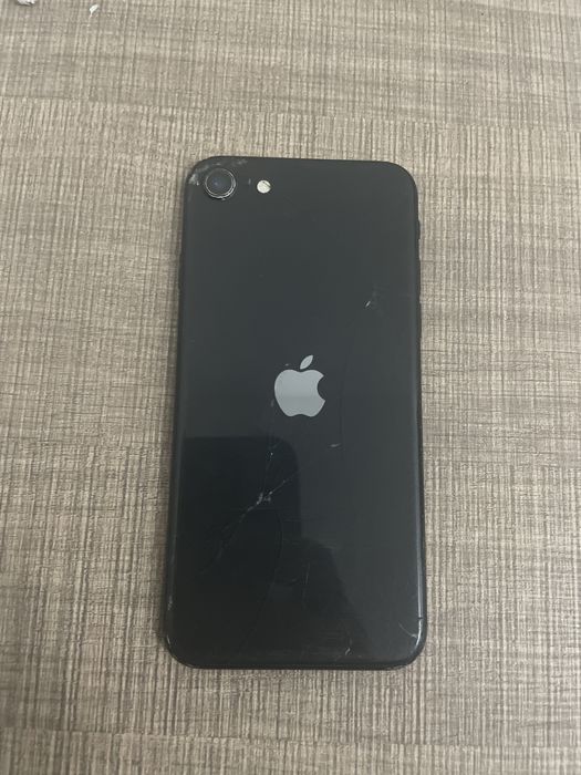 Spate fisurat iPhone SE 2020+cameră originală