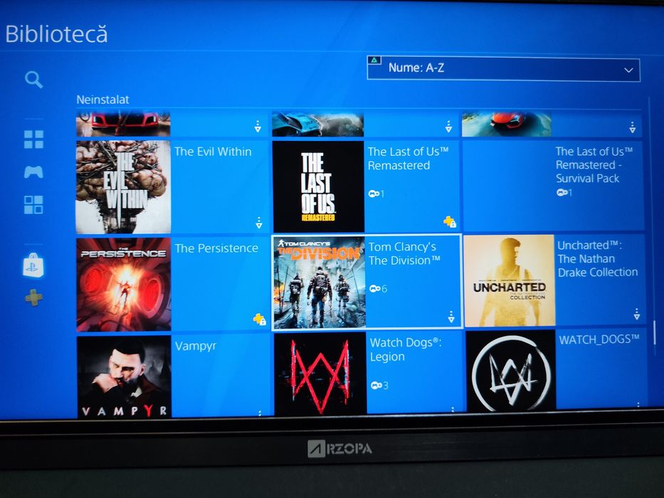 PlayStation 4/PS4 Impecabil + 70 Jocuri
