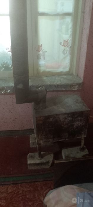 Печка жилезная газ