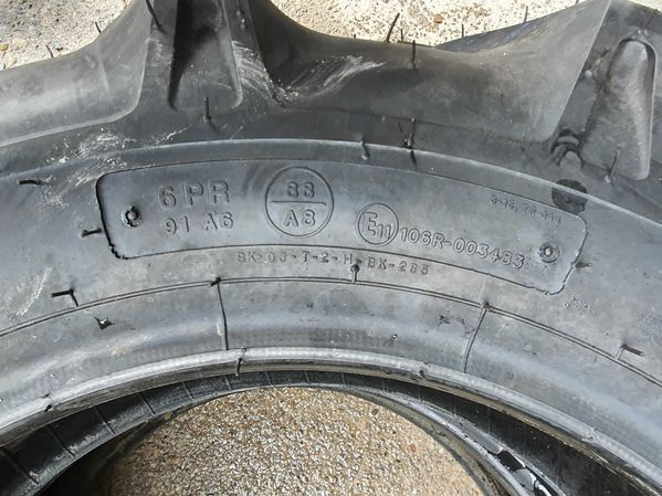 8-16 cauciucuri agricole pentru iseki sau kubota de la BKT JKZX