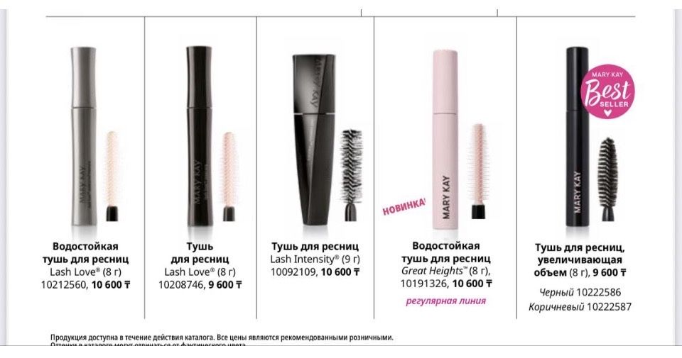 Мерикей. Распродажа. Туши, помады