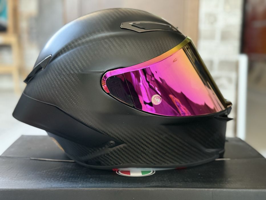 AGV Pista GP RR - Rossi Soleluna 2022/ Matt carbon - M + Mir Americas - MS