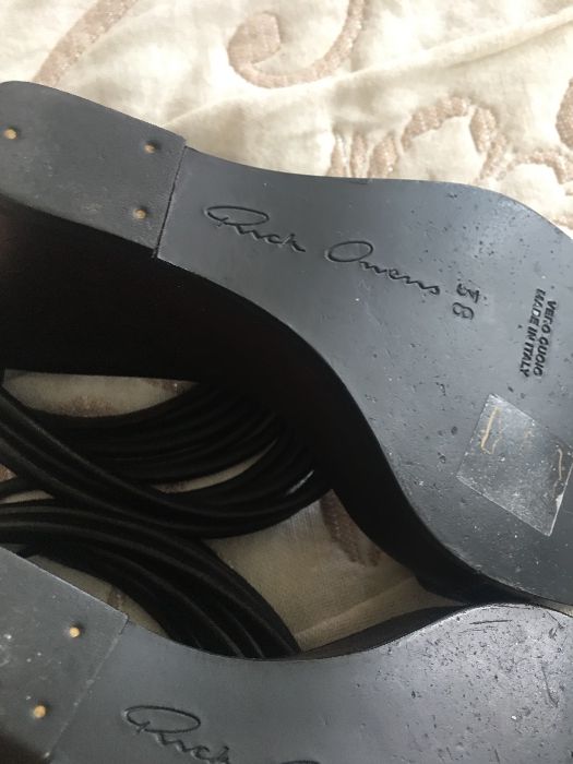 обувки на висок ток: Alexander Wang, Rich Owens, Sharme