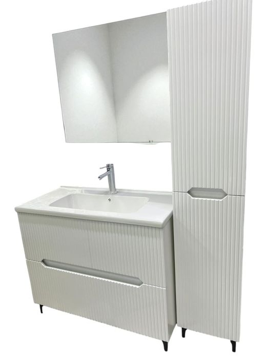 Раковина с тумбой 80см мдв