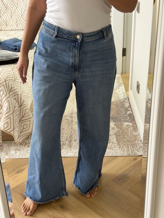 Джинсы/кюлоты mango