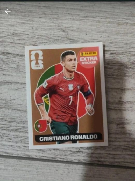 Extra Sticker Ronaldo bronze