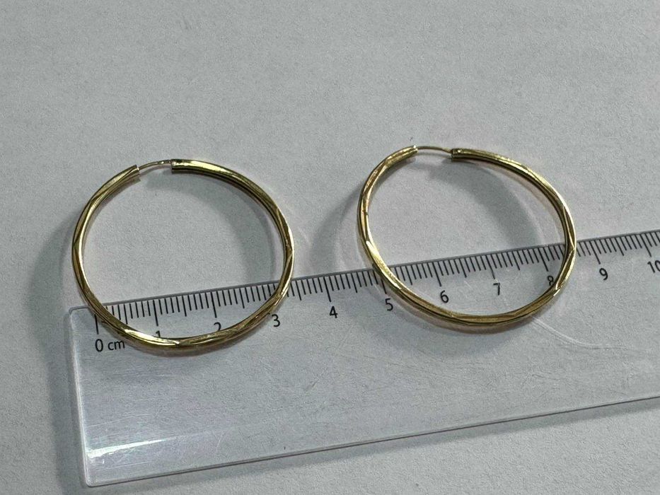 Златни дамски обеци 14К