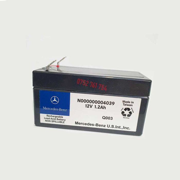 N000000004039 Baterie Auxiliara Mercedes ML GLE C Class E Class B Class Auxiliary Battery Malfunction