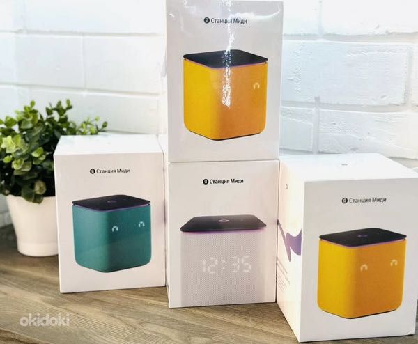 Яндекс станция алиса миди 24вт • умная колонка •