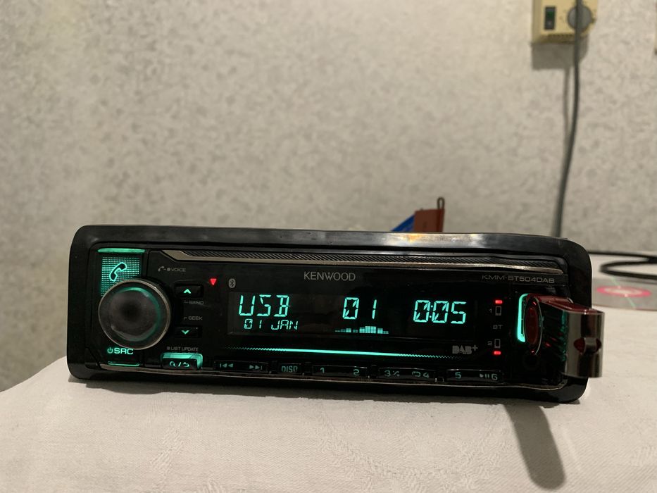 Авто радио Kenwood Bluetooth