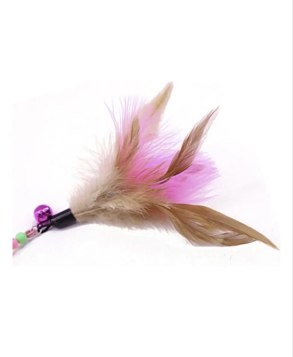 Лучшая игрушка для питомца (кошки/кота) дразнилка перо