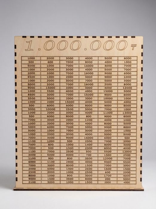 Копилка из дерева