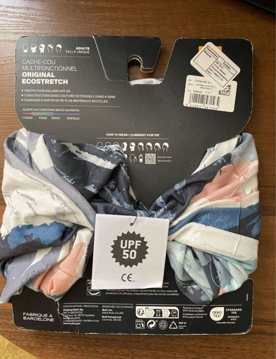 Buff-бандана для бега, туризма, скалолазания, велоспорта и рыбалки.