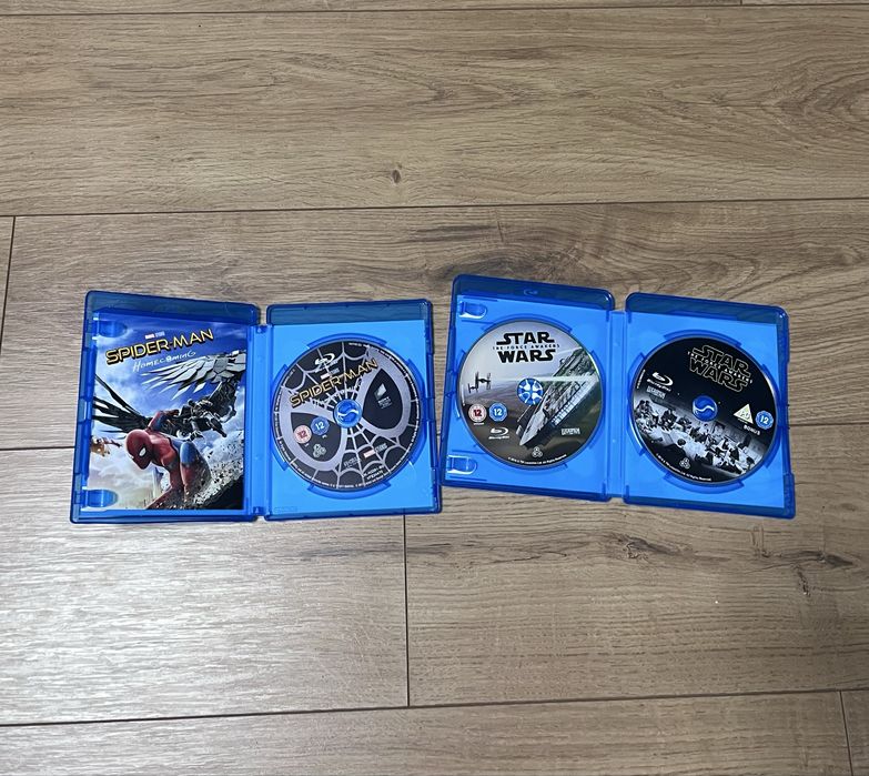 Blu-ray филми - Star Wars + Spider-Man Homecoming