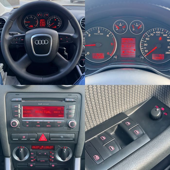 AUDI A3 2008 1.9Diesel Euro4 Rate Avans 0 Doar cu Buletinul