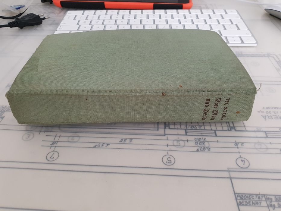 Carte veche 1944 in limba Germana Von Meer und Heide - Theodor Storm