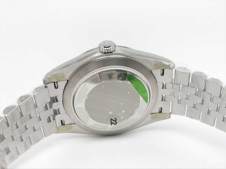 Rolex Datejust 41mm Зелен циферблат Fluted Bezel Jubilee – реални снимки – поръчка